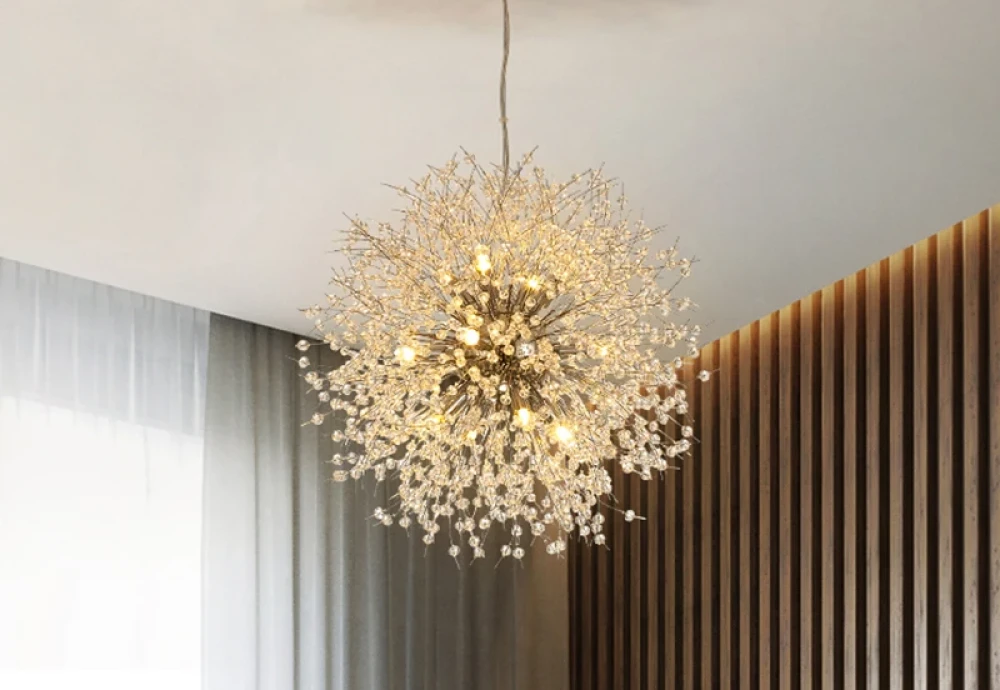 crystal chandelier dining room